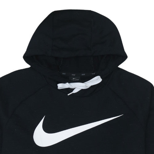 Womens UK Size L Nike Black Pullover Hoodie
