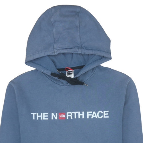 Mens UK Size M The North Face Blue Pullover Hoodie