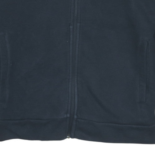 Mens UK Size M adidas Black Full Zip Hoodie