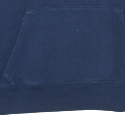 Mens UK Size M Gap Blue Pullover Hoodie