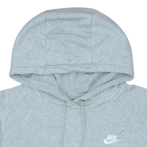 Mens UK Size L Nike Grey Pullover Hoodie