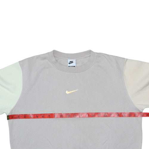 Womens UK Size S Nike Beige Pullover Sweatshirt