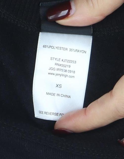 Womens UK Size XS Disney Black Pullover Sweatshirt
