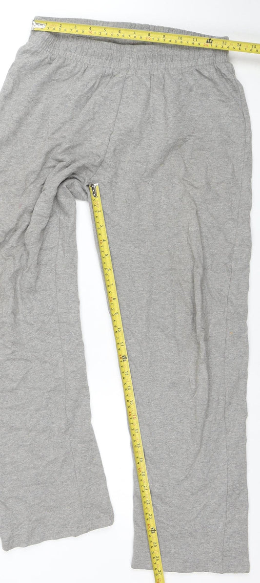 Quality Leisurewear Men's Grey Sweatpants S Regular Fit Elastic Waist