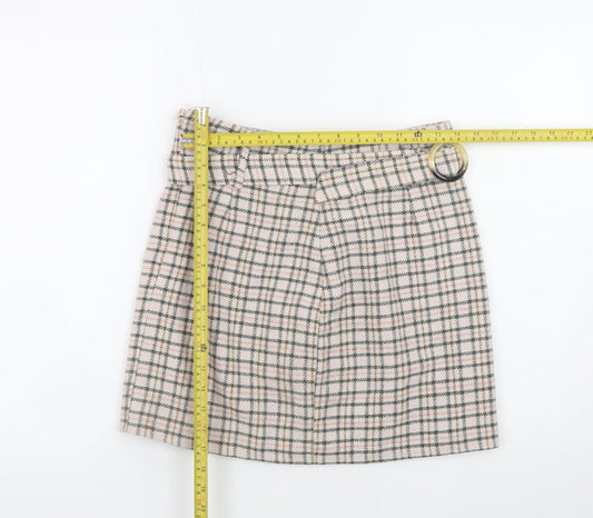 Womens UK Size 12 Miss Selfridge A-Line Tweed Skirt