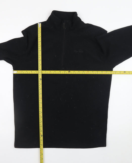 Mens UK Size M Peter Storm Black Pullover Sweatshirt
