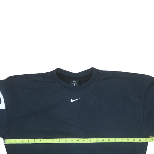 Womens UK Size S Nike Black Pullover Sweatshirt