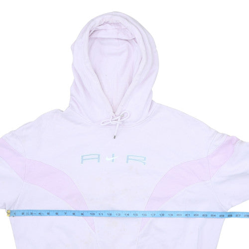 Womens UK Size M Nike Pink Pullover Hoodie