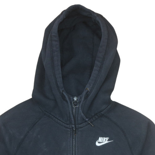Mens UK Size S Nike Black Full Zip Hoodie