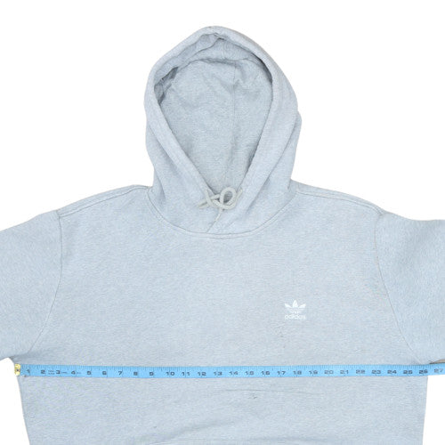 Mens UK Size XL adidas Grey Pullover Hoodie