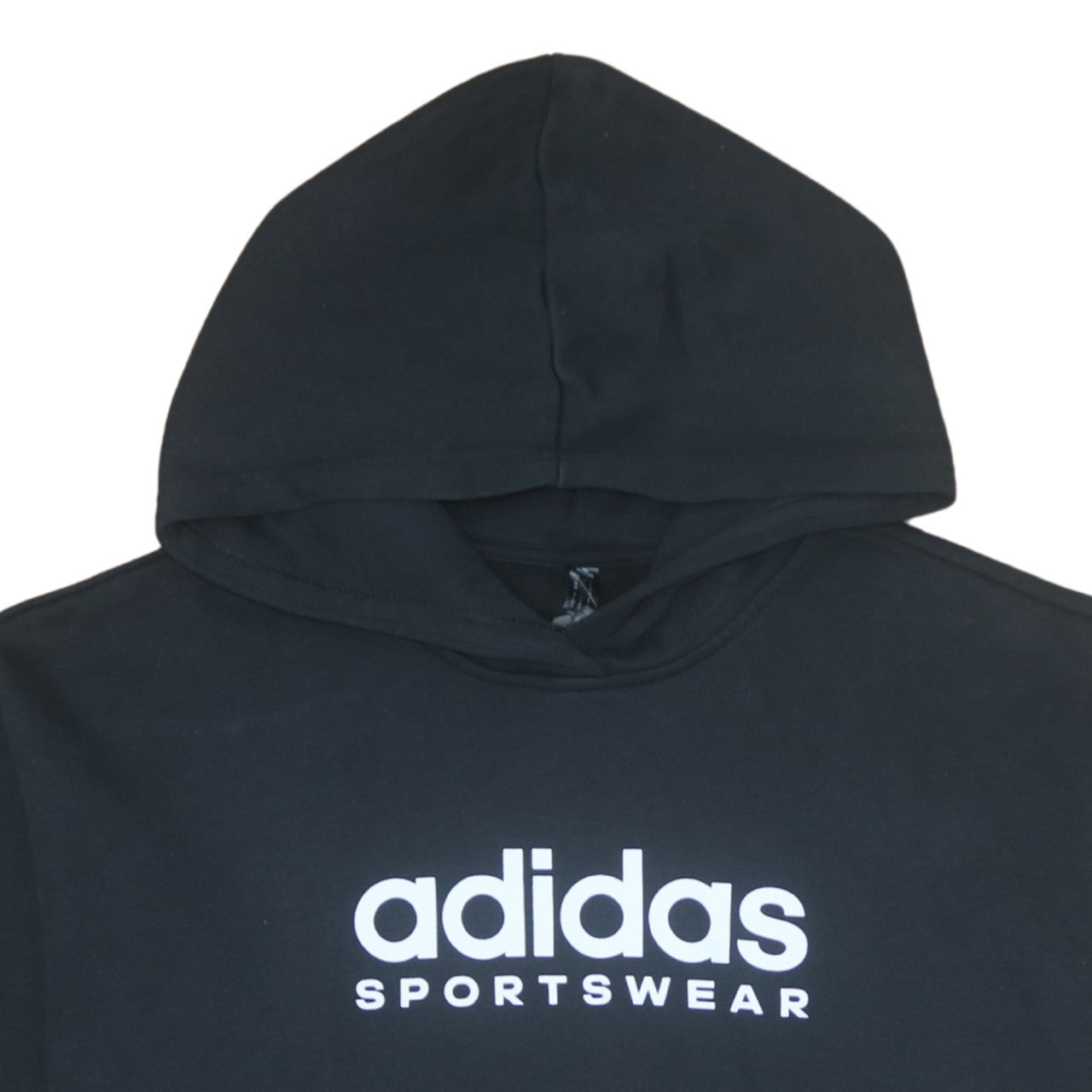 Womens UK Size L adidas Black Pullover Hoodie