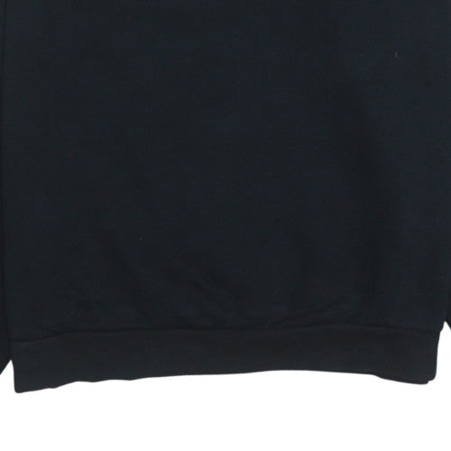 Womens UK Size L adidas Black Pullover Sweatshirt