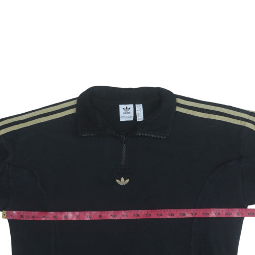Womens UK Size 14 adidas Black Pullover Sweatshirt