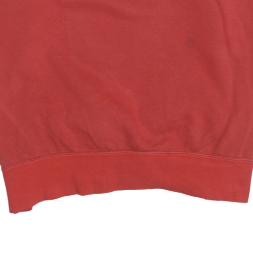 Womens UK Size M Nike Red Pullover Sweatshirt
