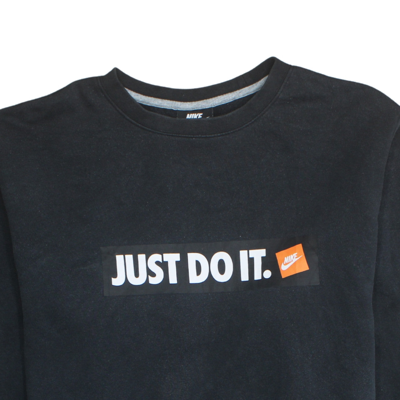 Mens UK Size 2XL Nike Black Pullover Sweatshirt