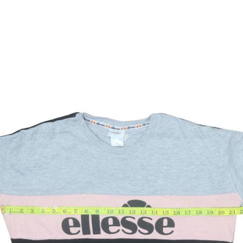 Womens UK Size XS ellesse Multicoloured Pullover Sweatshirt