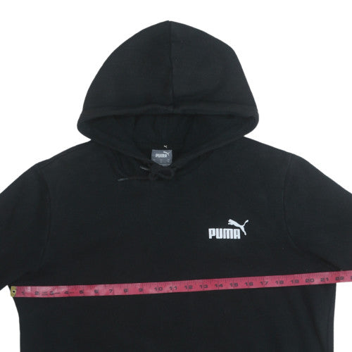 Mens UK Size M PUMA Black Pullover Hoodie