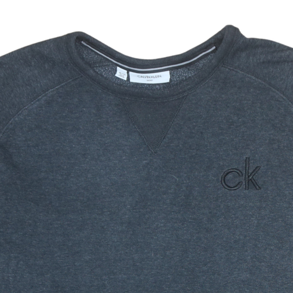 Mens UK Size 2XL Calvin Klein Grey Pullover Sweatshirt