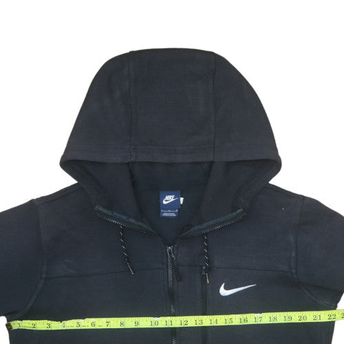 Mens UK Size L Nike Black Full Zip Hoodie