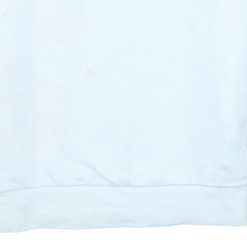 Additional view of Champion boys’ white xl 13-14 years logo crew neck sweatshirt