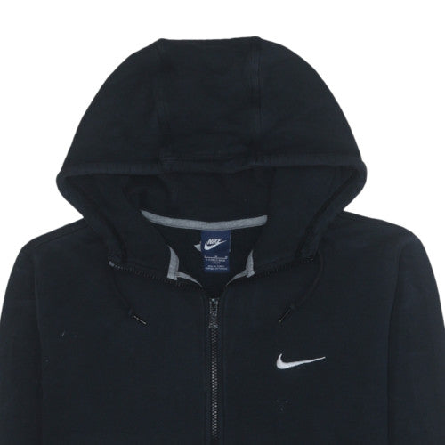 Mens UK Size M Nike Black Full Zip Hoodie