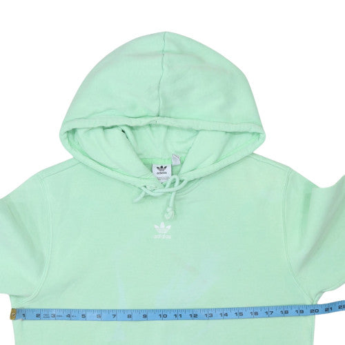 Womens UK Size M adidas Green Pullover Hoodie
