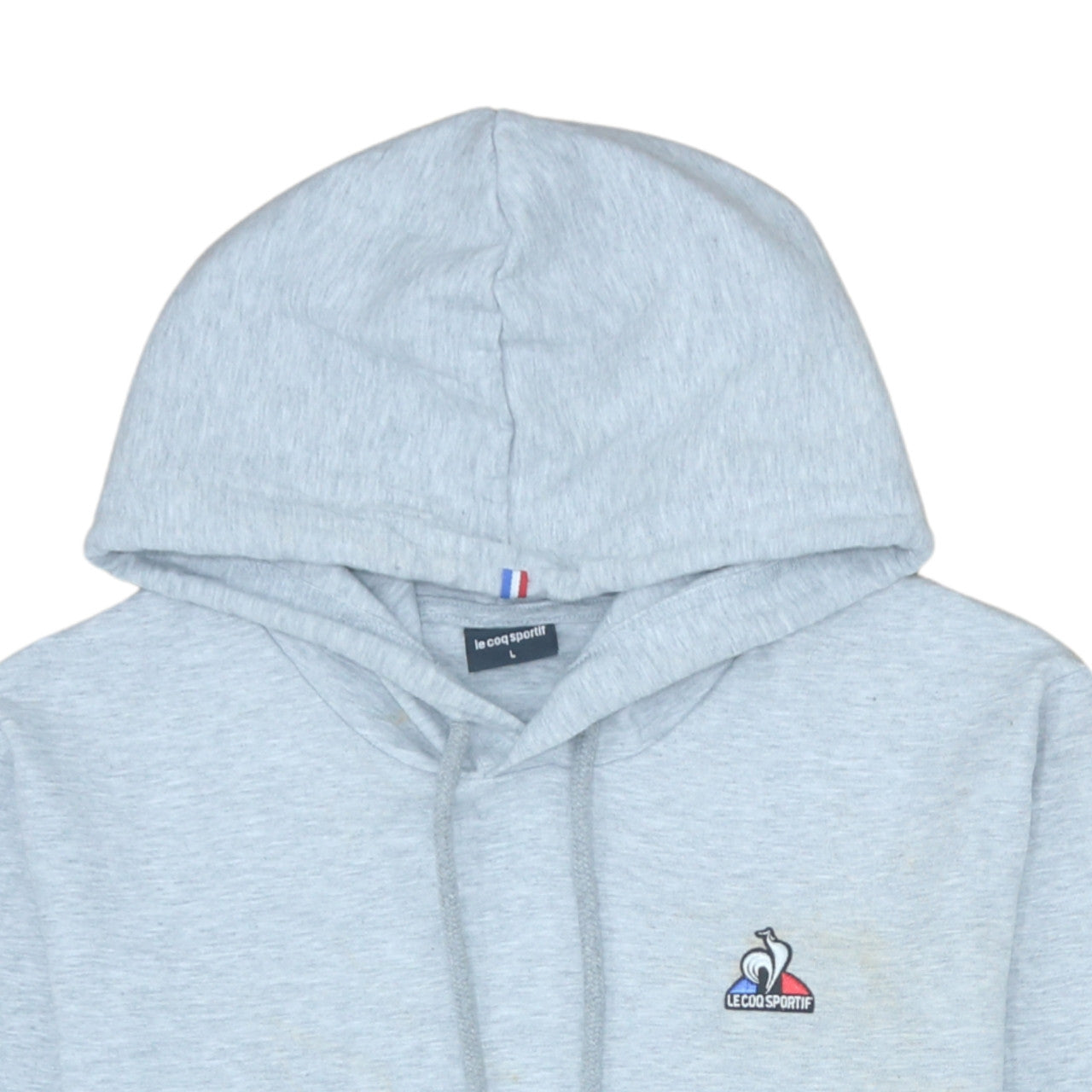 Mens UK Size L le coq sportif Grey Pullover Hoodie