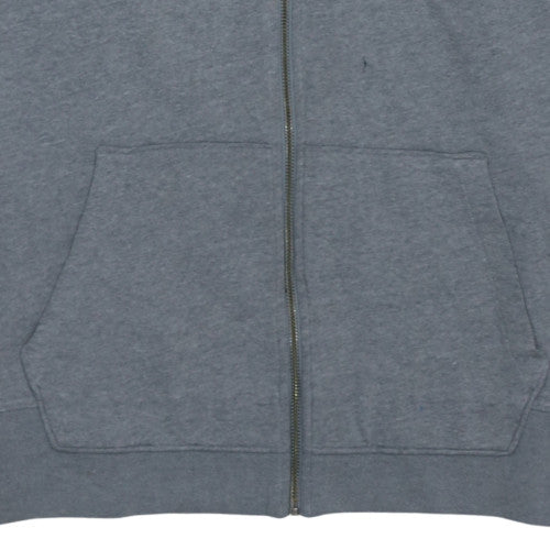 Mens UK Size L Under armour Grey Full Zip Hoodie