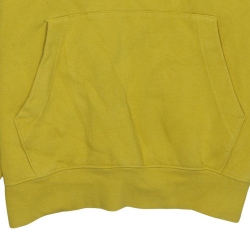 Mens UK Size S Nike Yellow Pullover Hoodie