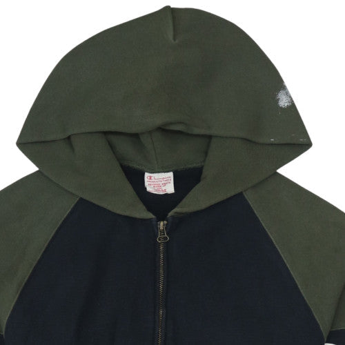 Mens UK Size L Champion Multicoloured Full Zip Hoodie
