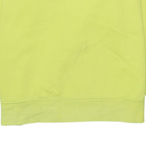 Womens UK Size M Nike Yellow Pullover Sweatshirt