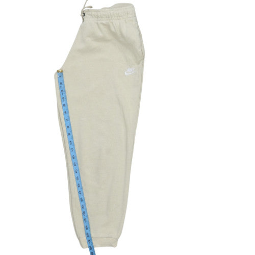 Mens UK Size M Nike Regular Fit Jogger Beige Trousers
