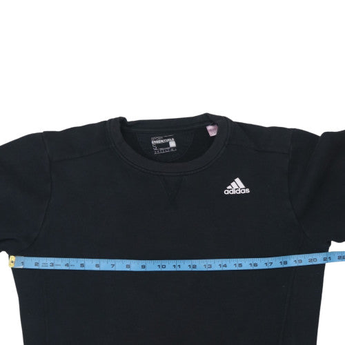 Mens UK Size S adidas Black Pullover Sweatshirt