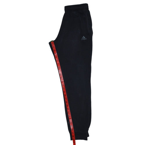 Mens UK Size L adidas Regular Fit Jogger Black Trousers