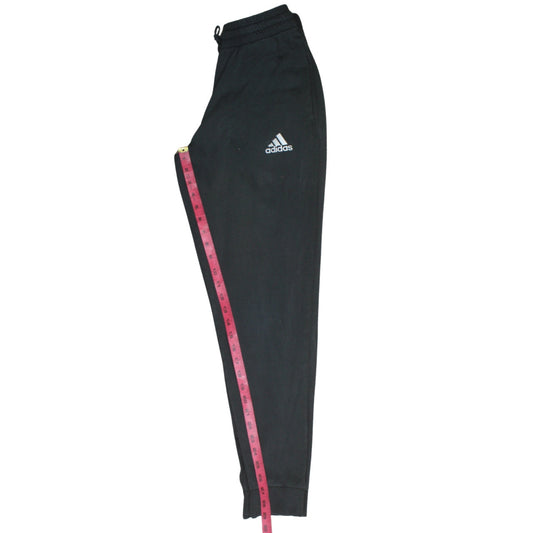 Mens UK Size S adidas Regular Fit Jogger Black Trousers