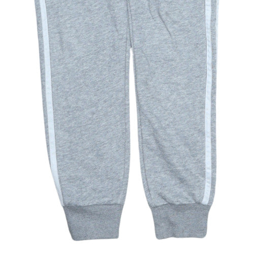 Additional view of Adidas women’s grey xs joggers with side stripe and elastic waist