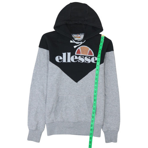 Mens UK Size M ellesse Grey Pullover Hoodie