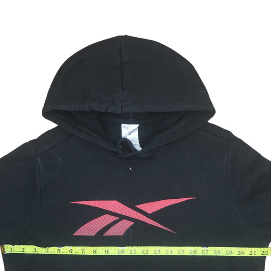 Mens UK Size M Reebok Black Pullover Hoodie