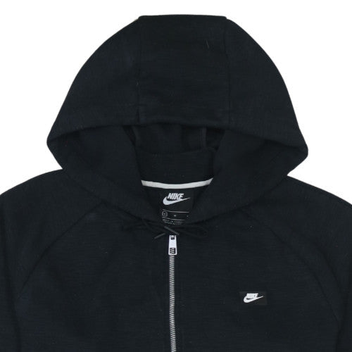 Mens UK Size M Nike Black Full Zip Hoodie