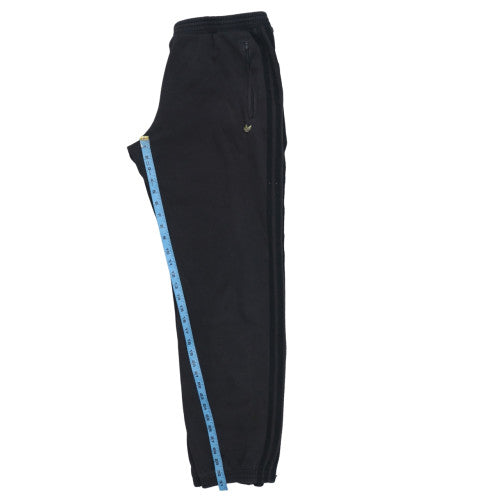 Mens UK Size L adidas Regular Fit Jogger Black Trousers