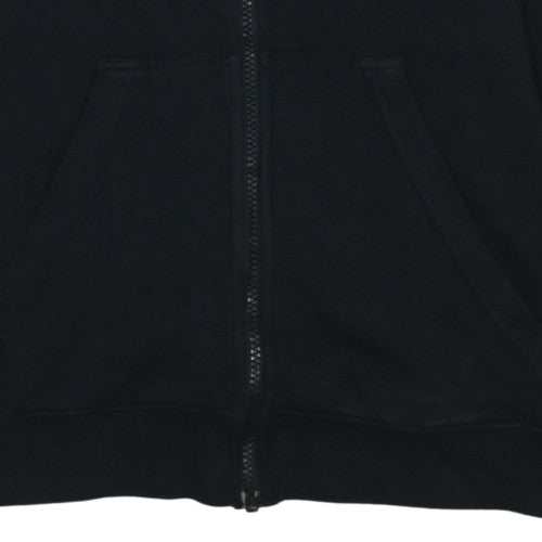 Mens UK Size XS Nike Black Full Zip Hoodie