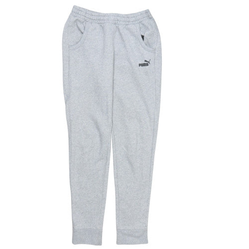 Additional front view of Puma women’s grey xs jogger sweatpants activewear trousers