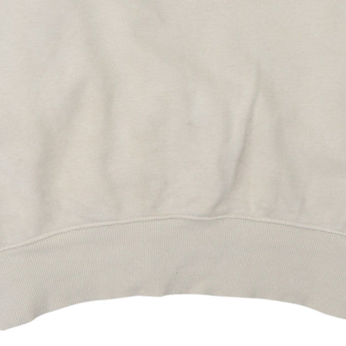 Womens UK Size L Nike Beige Pullover Sweatshirt