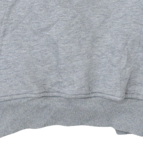 Womens UK Size M FILA Grey Pullover Hoodie