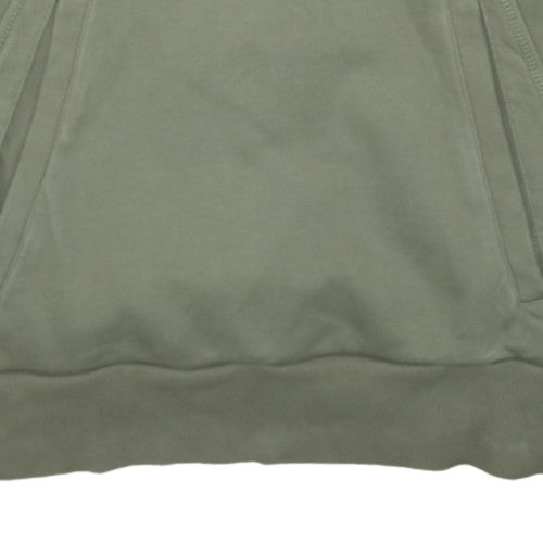 Mens UK Size XL PUMA Green Henley Hoodie