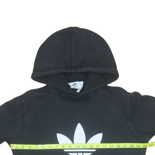 Mens UK Size S adidas Black Pullover Hoodie