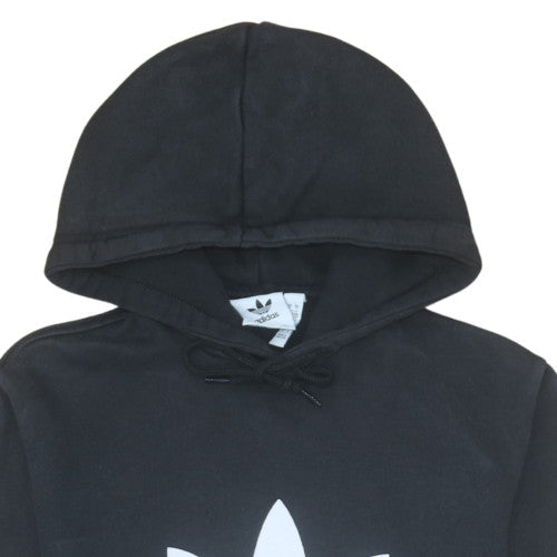 Mens UK Size S adidas Black Pullover Hoodie