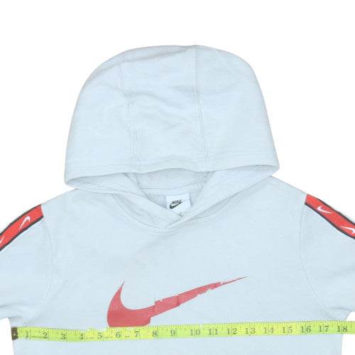 Teens UK Size 158 Nike White Pullover Hoodie