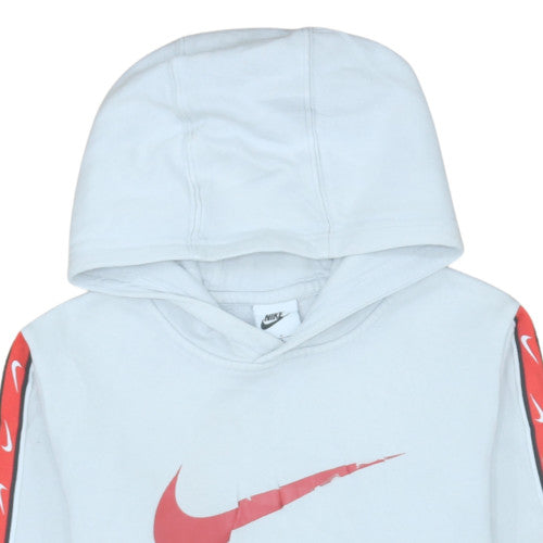 Teens UK Size 158 Nike White Pullover Hoodie
