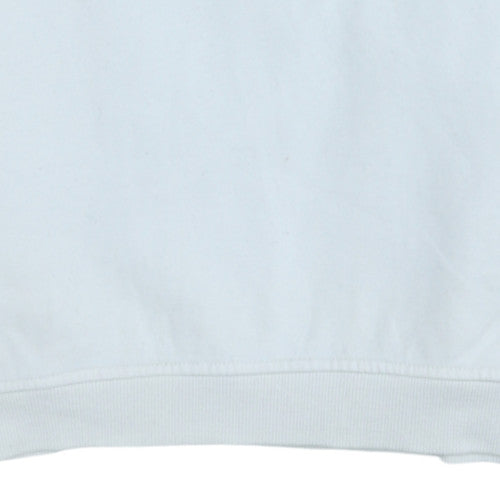 Womens UK Size 12 ellesse White Pullover Sweatshirt